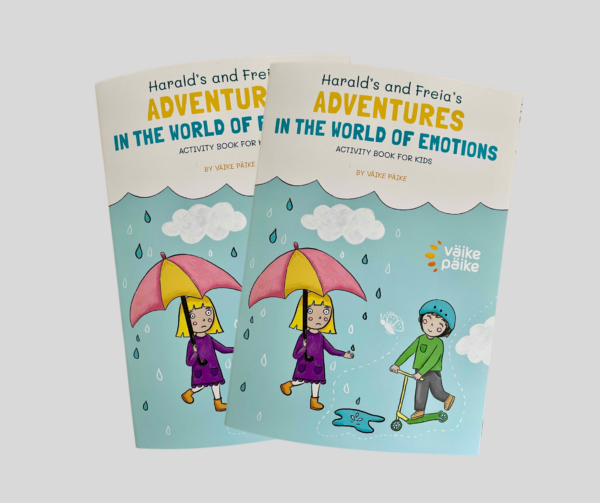 Activity book "Harald's and Freia's adventures in the world of emotions"